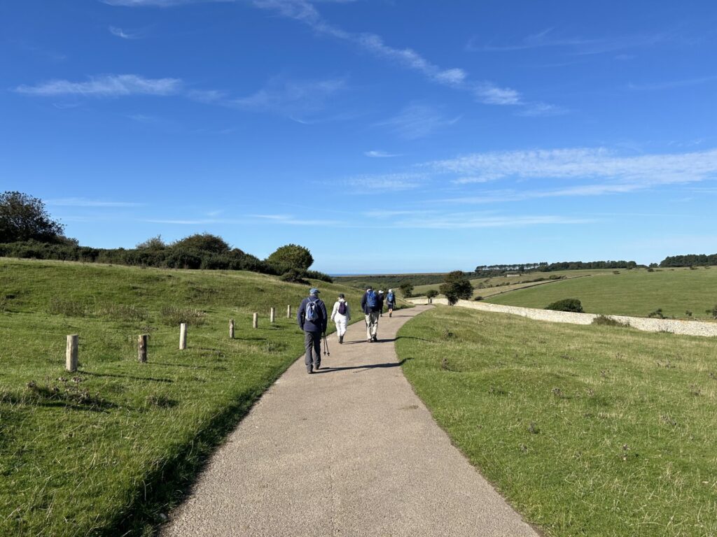 Down from Crowlink to the sea